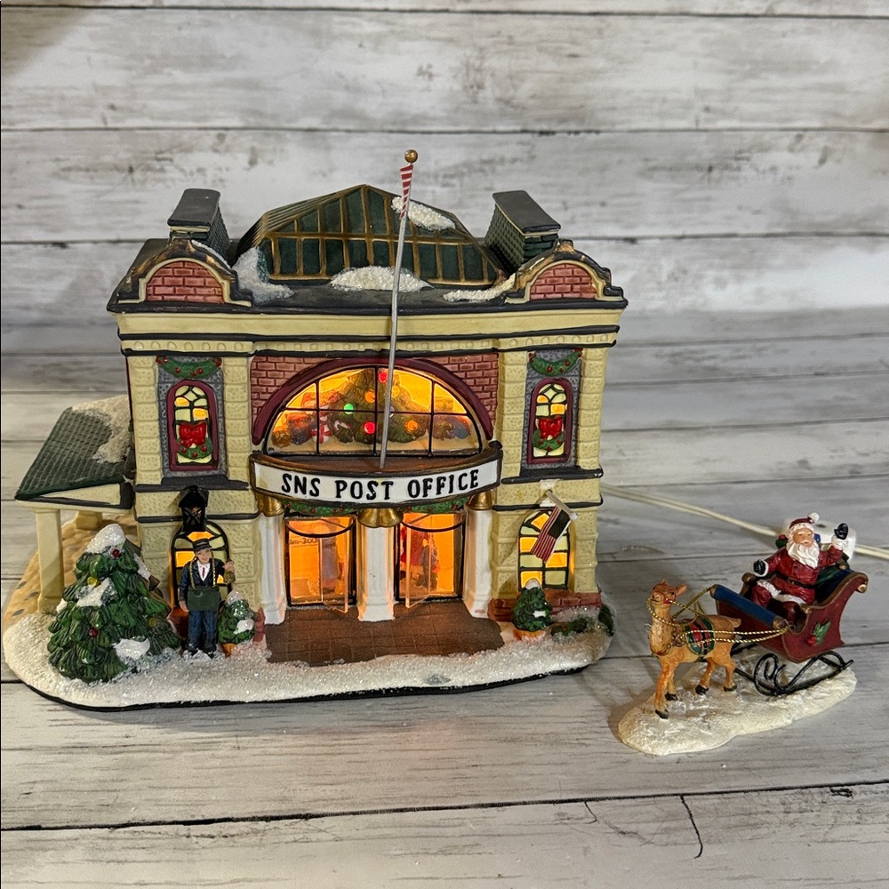 St. Nicholas Square Post Office 2005  No Trucks inc Santa sleigh Read